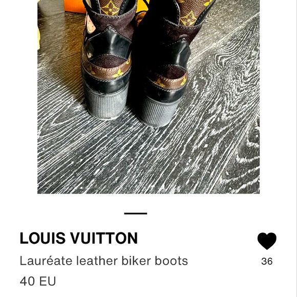 LV Combat Boots size 40 - Picture 2 of 6